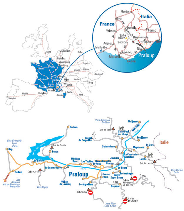Plan acces pra-loup Plan acces pra-loup