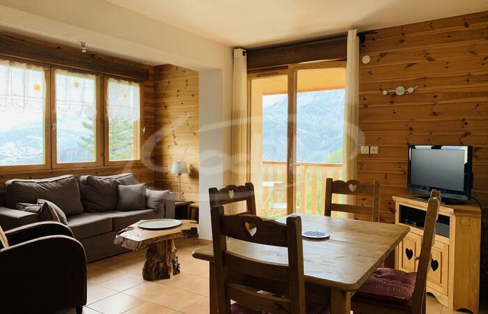 CHALET OLYMPIC Location Praloup 1600 3 pièces CHALET OLYMPIC